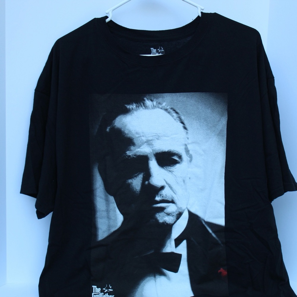 The Godfather Graphic T-shirt- Marlon Brando Don Vito Corleone